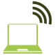 IoT- laptop connected -small icon